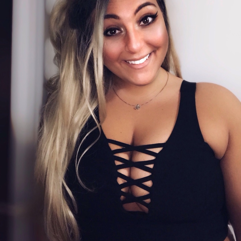 Night out crop top